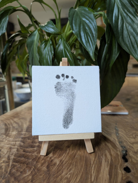 Mess Free Canvas Print Set - Hand or Foot Print